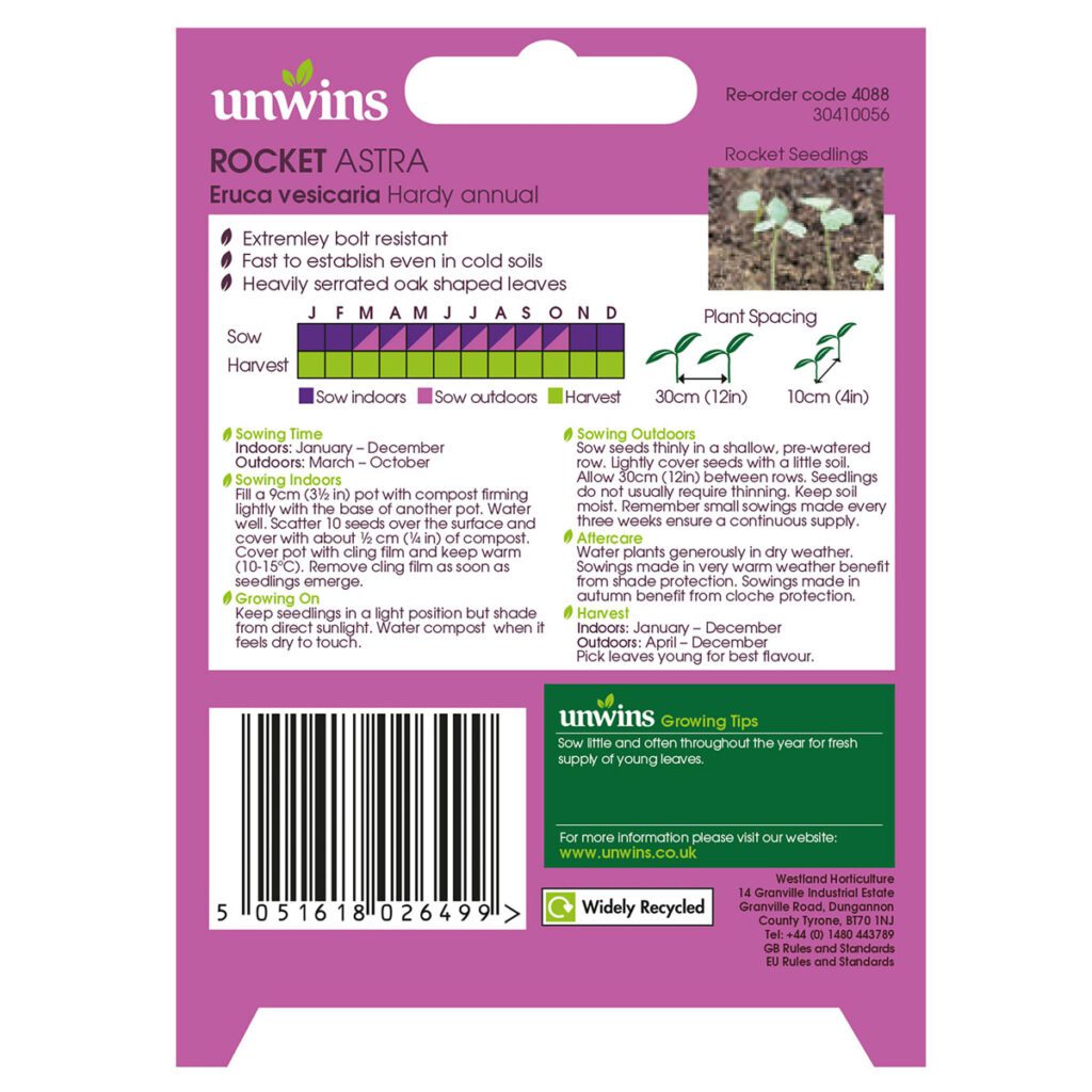 Unwins Rocket Astra Seeds 5051618026499 2